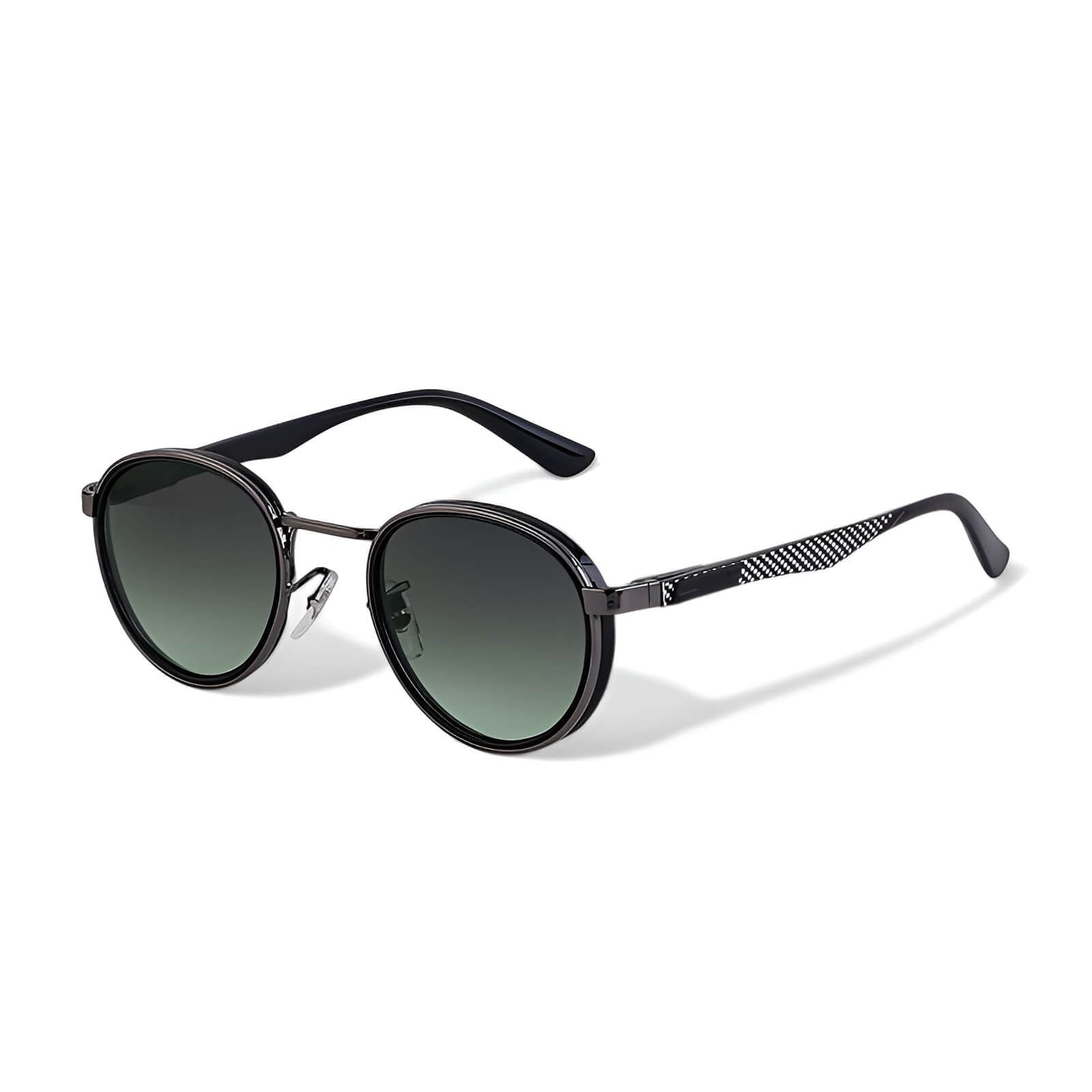 Tommaso Vintage Oval Sunglasses