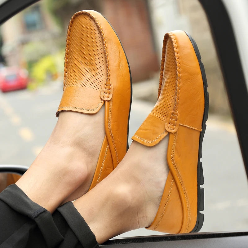 AERO LEATHER LOAFERS