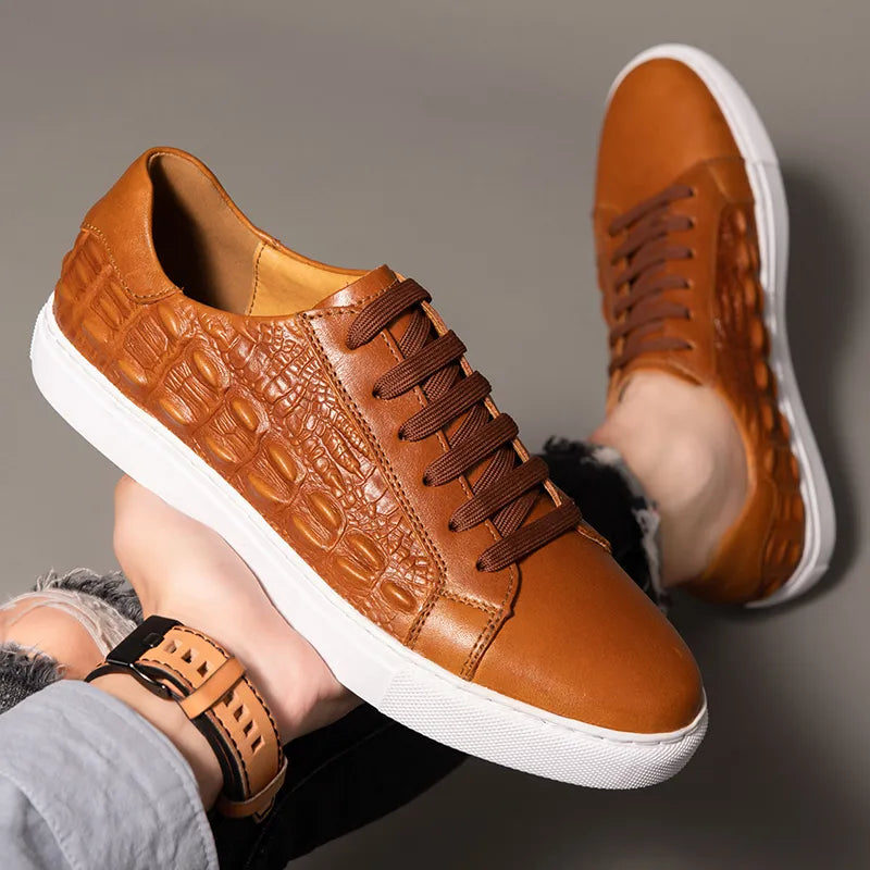 GATORRA LEATHER SNEAKERS