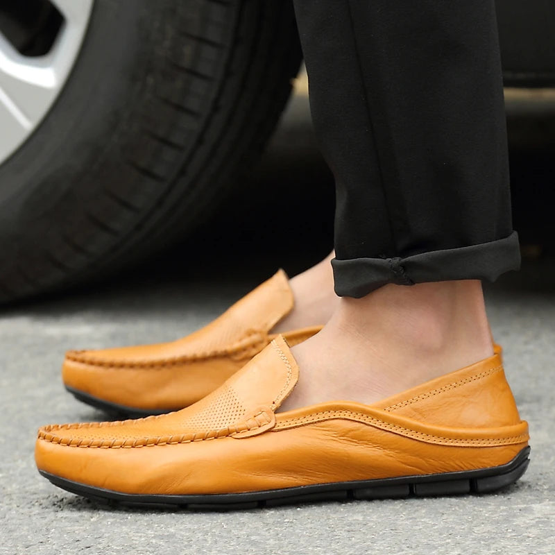 AERO LEATHER LOAFERS