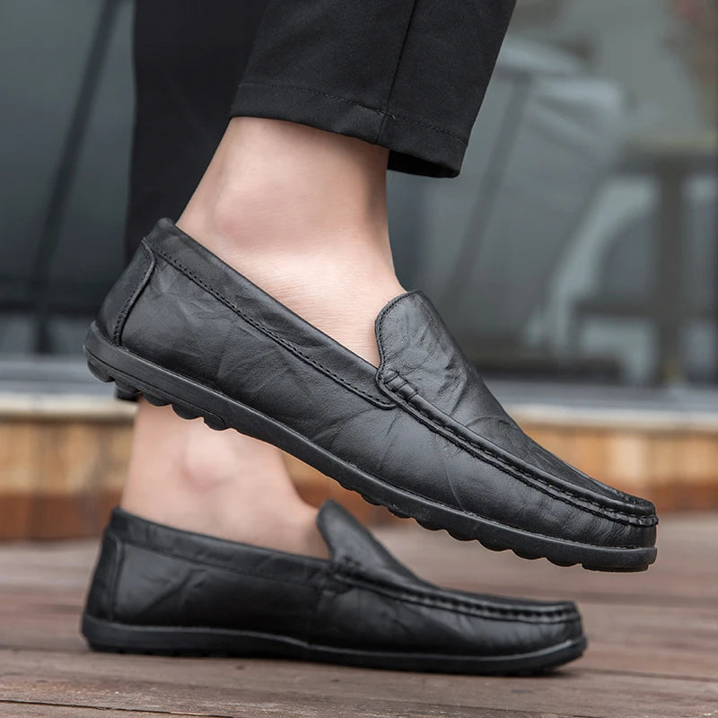 DOLCE LEATHER LOAFERS