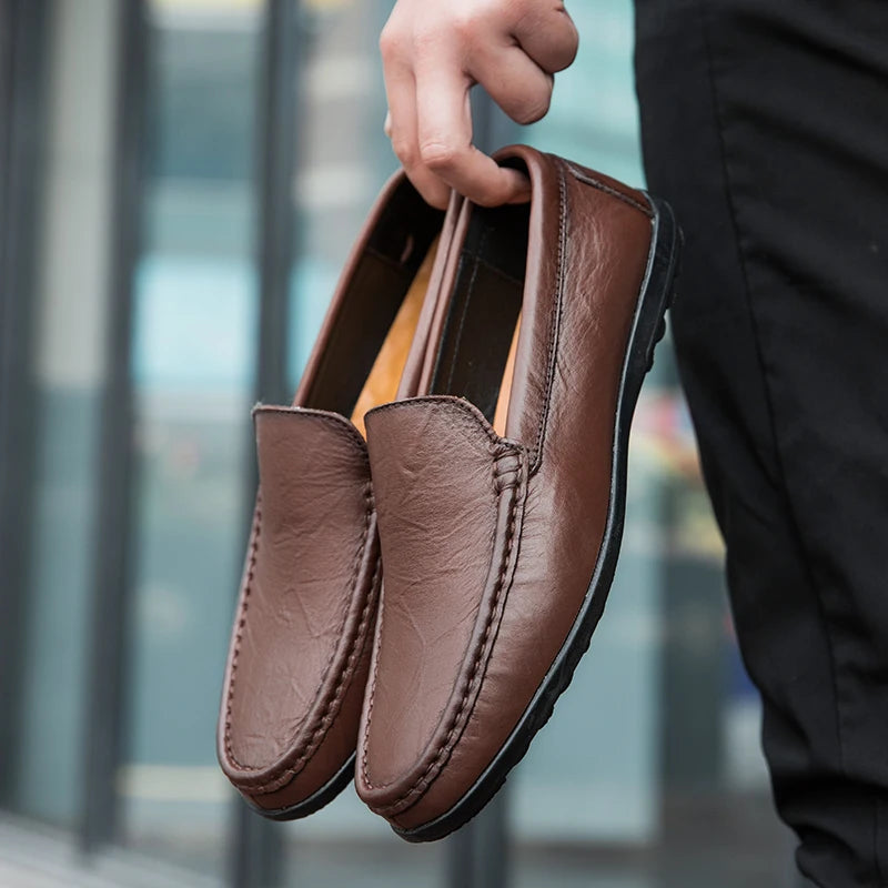 DOLCE LEATHER LOAFERS