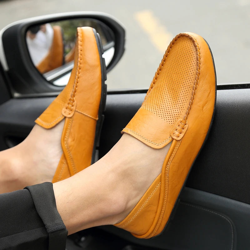 AERO LEATHER LOAFERS