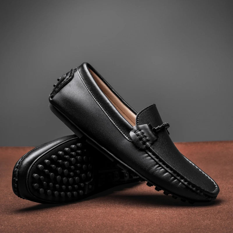 MILANO LEATHER LOAFERS