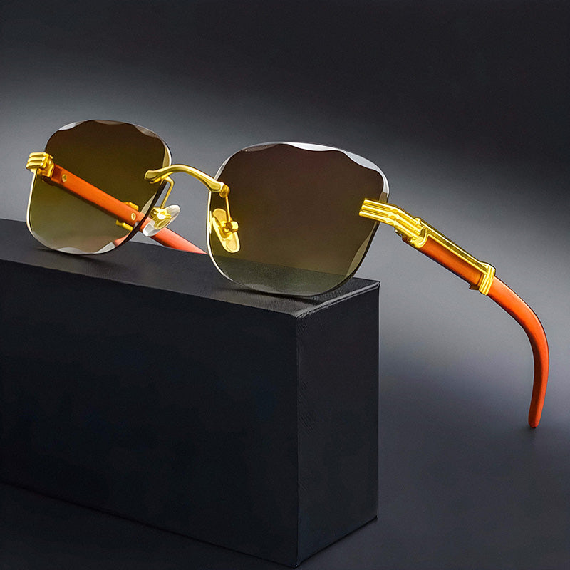 RETRO RIMLESS SHADES