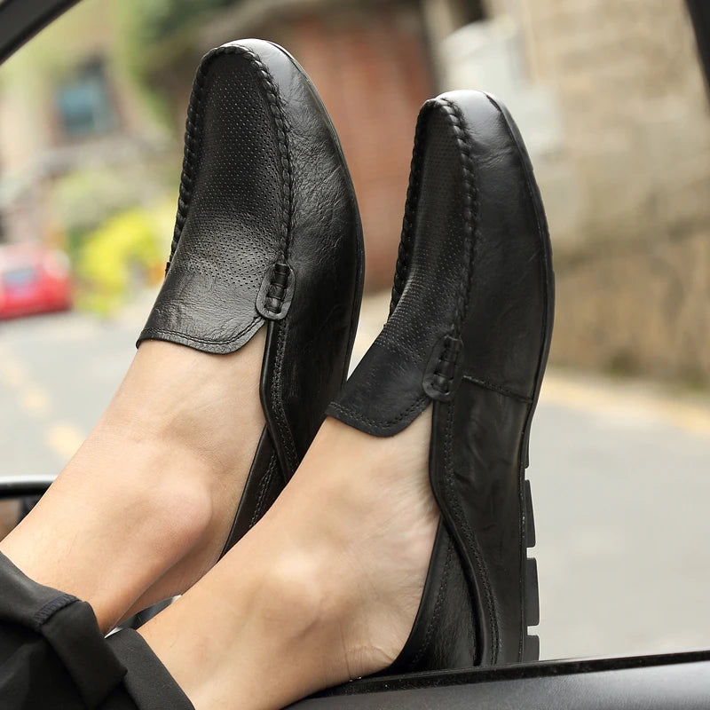 AERO LEATHER LOAFERS