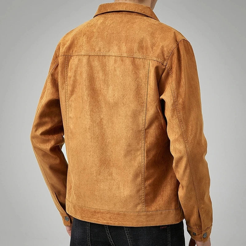 CASUAL SUEDE JACKET