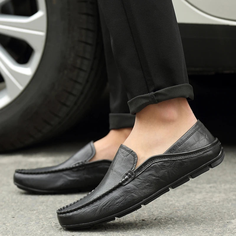 AERO LEATHER LOAFERS